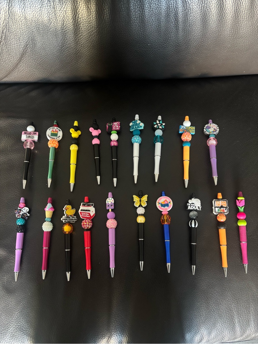 Hand Made Beaded Pens - pick 1